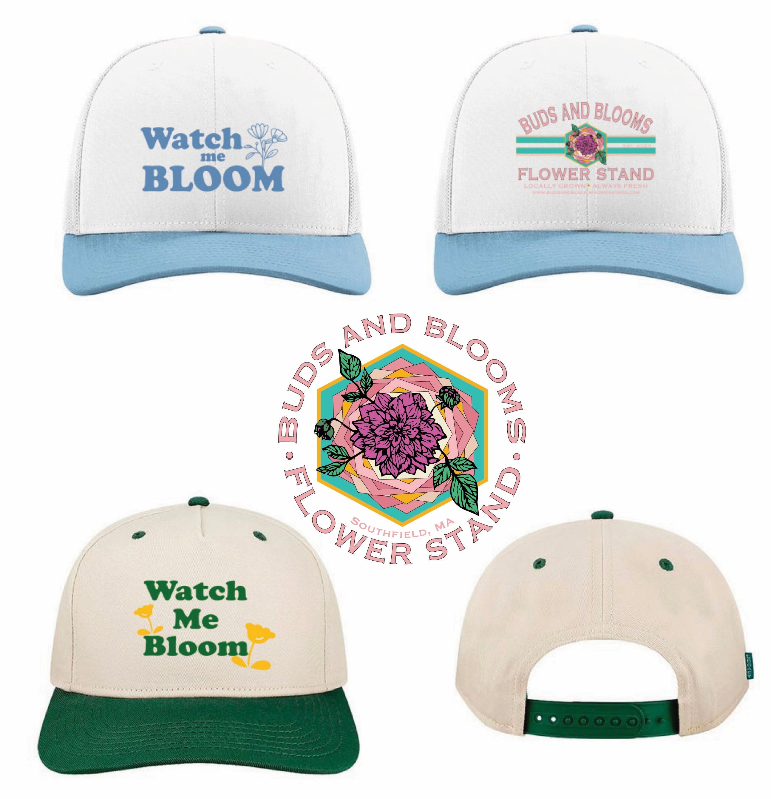 Watch Me Bloom Hats